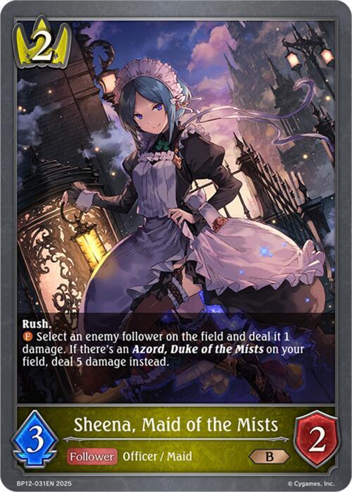 Sheena, Maid of the Mists - BP12: Worldreaver's Descent