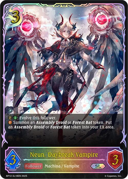 Neun, Daybreak Vampire (SL) - BP12: Worldreaver's Descent