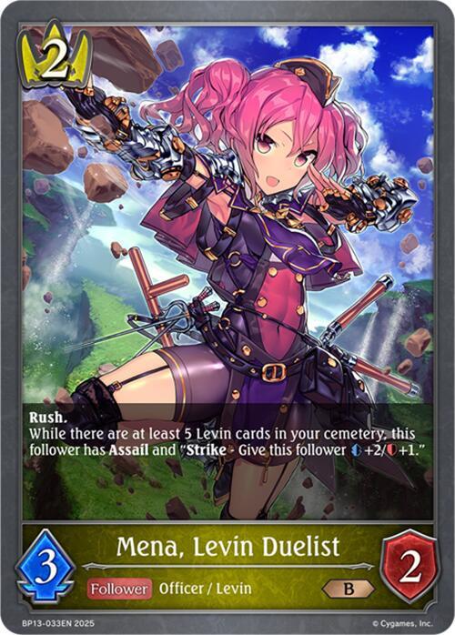 Mena, Levin Duelist