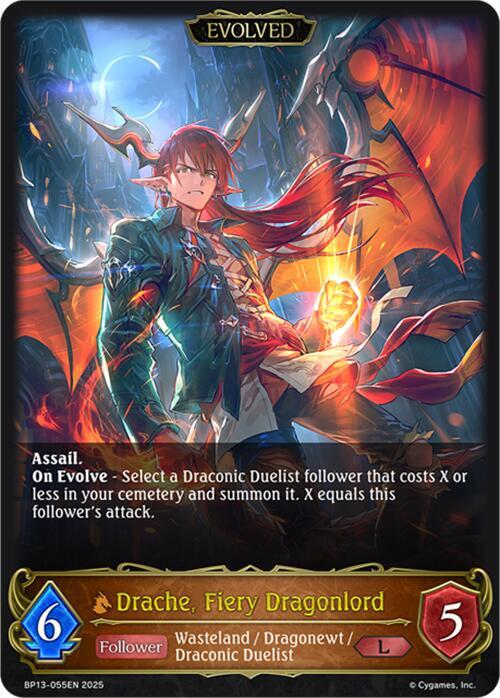 Drache, Fiery Dragonlord (Evolved)