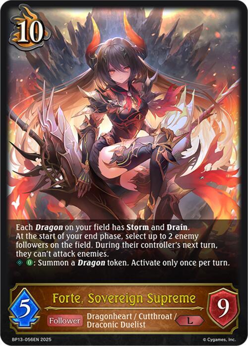 Forte, Sovereign Supreme - BP13: Dominion of Darkness