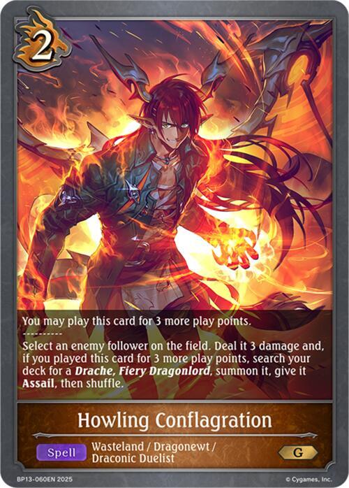 Howling Conflagration - BP13: Dominion of Darkness - Shadowverse