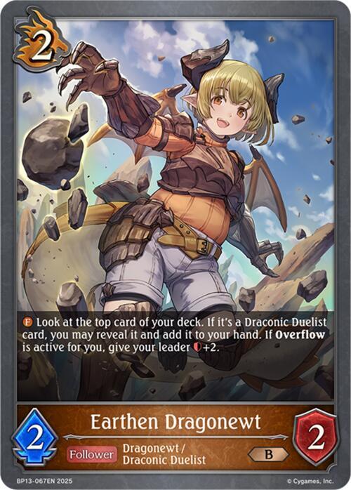 Earthen Dragonewt - BP13: Dominion of Darkness - Shadowverse