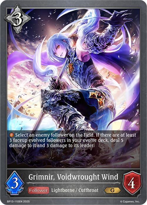 Grimnir, Voidwrought Wind - BP13: Dominion of Darkness