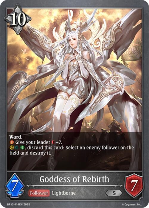 Goddess of Rebirth - BP13: Dominion of Darkness - Shadowverse