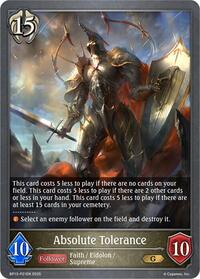 Absolute Tolerance - P21 (Foil)