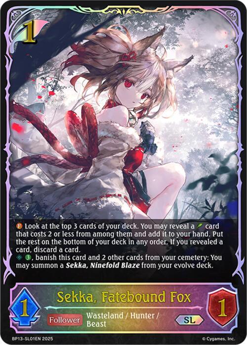 Sekka, Fatebound Fox (SL) - BP13: Dominion of Darkness