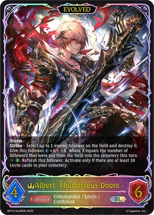 Albert, Thunderous Doom (Evolved) (SL)