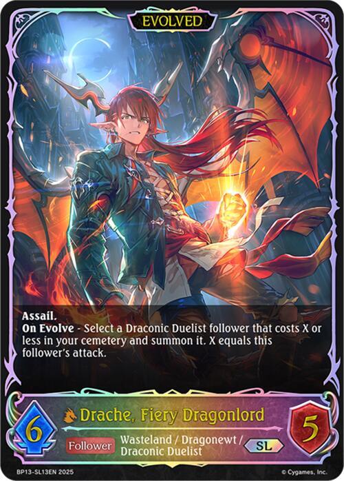 Drache, Fiery Dragonlord (Evolved) (SL)