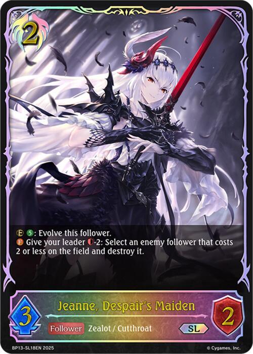 Jeanne, Despair's Maiden (SL) - BP13: Dominion of Darkness