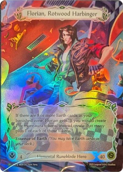 Florian, Rotwood Harbinger - HER158 Flesh and Blood: Promo Cards card price