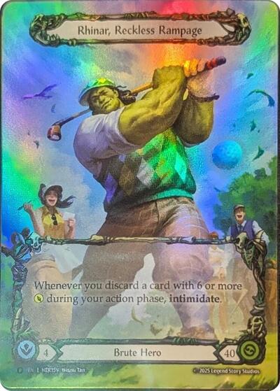 Rhinar, Reckless Rampage - HER159 Flesh and Blood: Promo Cards card price