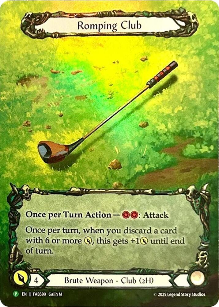 Romping Club - FAB399 - Flesh and Blood: Promo Cards - Flesh and