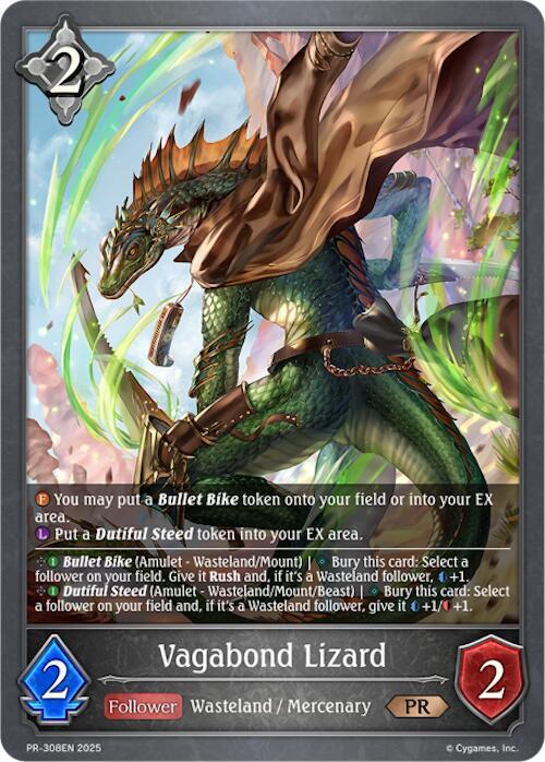Vagabond Lizard - PR-308 - Shadowverse: Evolve Promo Cards