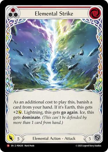 Elemental Strike Compendium of Rathe card price