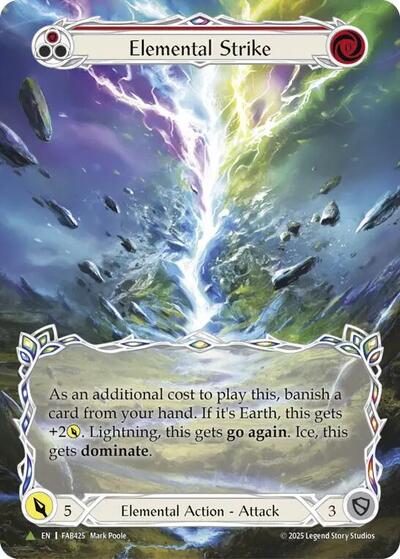 Elemental Strike - FAB425 Flesh and Blood: Promo Cards card price