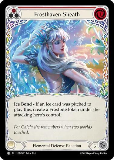 Frosthaven Sheath - Compendium of Rathe - Flesh and Blood TCG -  TCGplayer.com
