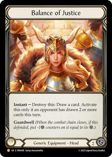 fab Balance of Justice 英語版　CF Balance of Justice - Compendium of Rathe - Flesh and Blood TCG