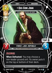 Qui Gon Jinn The Negotiations Will Be Short Top 8