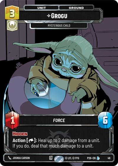 Grogu - Mysterious Child (49) Sector and Regional Promos: Season 1 card price