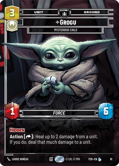 Grogu - Mysterious Child (61) Sector and Regional Promos: Season 1 card price