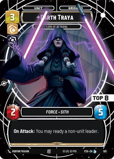Darth Traya Lord of Betrayal Top 8
