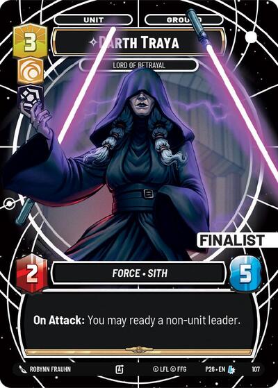 Darth Traya Lord of Betrayal Finalist