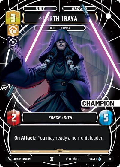 Darth Traya Lord of Betrayal Champion