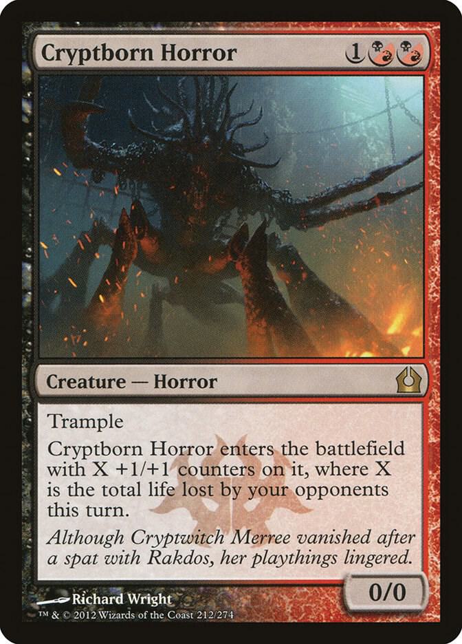 Cryptborn Horror - Return to Ravnica - Magic: The Gathering