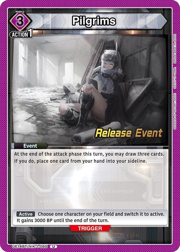 Pilgrims - UE14BT: GODDESS OF VICTORY: NIKKE Release Event Cards