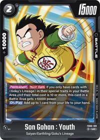 Son Gohan : Youth - FB08-109 - Saiyan's Pride - Dragon Ball Fusion World card
