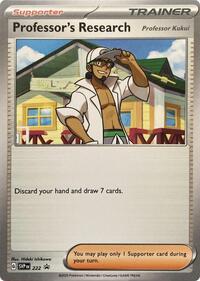 Professor's Research - 222 #222 from SV: Scarlet & Violet Promo Cards Pokemon card image