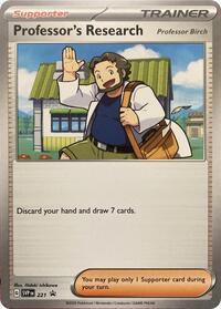 Professor's Research - 221 #221 from SV: Scarlet & Violet Promo Cards Pokemon card image