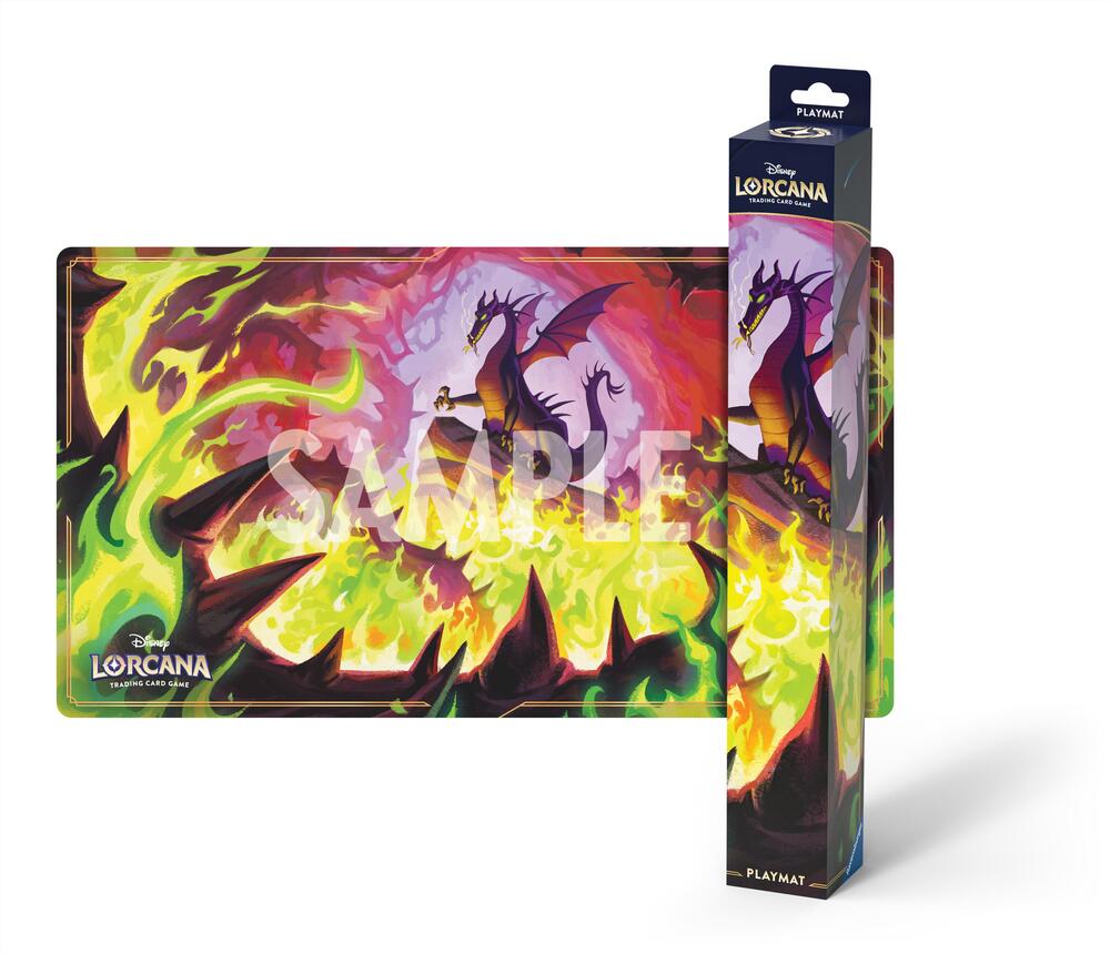 Disney Lorcana: Dragon Fire Playmat - Ravensburger Playmats