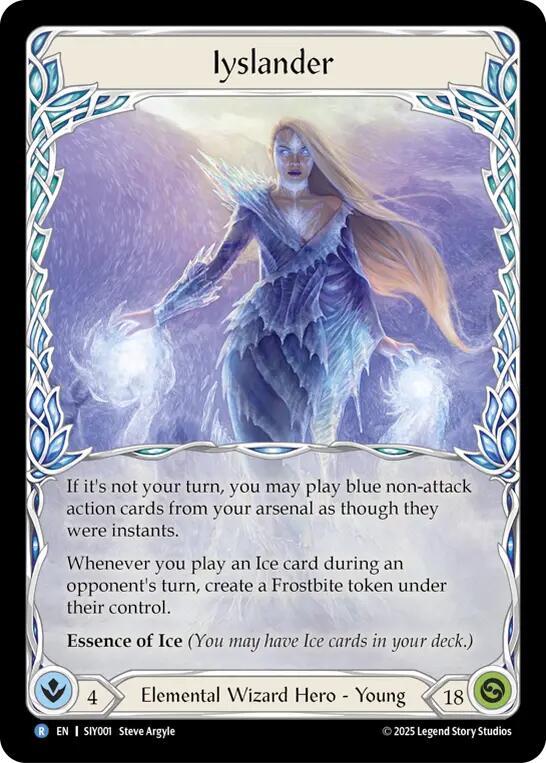 Iyslander - HER052 - Silver Age Chapter 1 - Flesh and Blood TCG