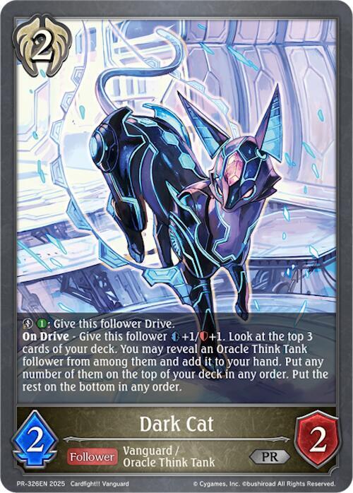 Dark Cat - PR-326 - Shadowverse: Evolve Promo Cards - Shadowverse