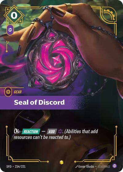 Seal of Discord (Overnumbered)