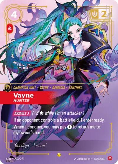 Vayne - Hunter (Overnumbered)