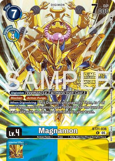 Magnamon (Championship 25-26 Season 2 Tamers Pack) World Convergence card price