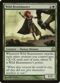 Wild Beastmaster (Return to Ravnica)