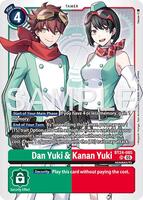 Dan Yuki & Kanan Yuki - Time Stranger - Digimon Card Game