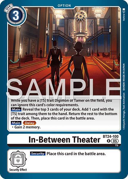 In-Between Theater - Time Stranger - Digimon Card Game - TCGplayer.com