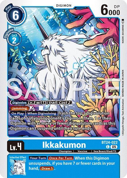 Ikkakumon - Time Stranger - Digimon Card Game - TCGplayer.com