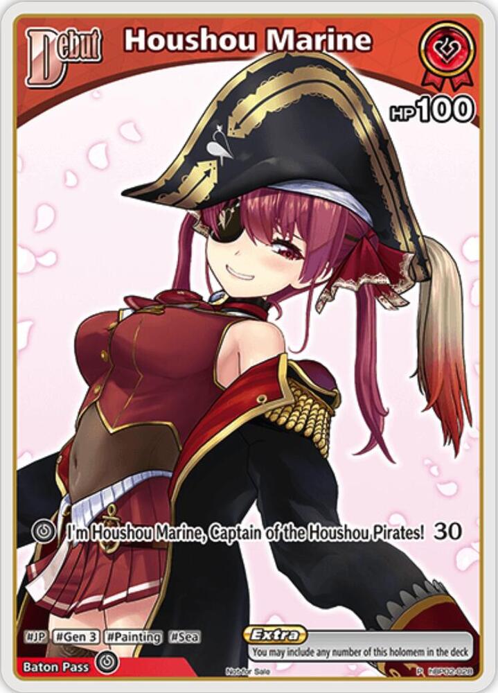 Houshou Marine (P) (hBP02-028) - hololive OFFICIAL CARD GAME
