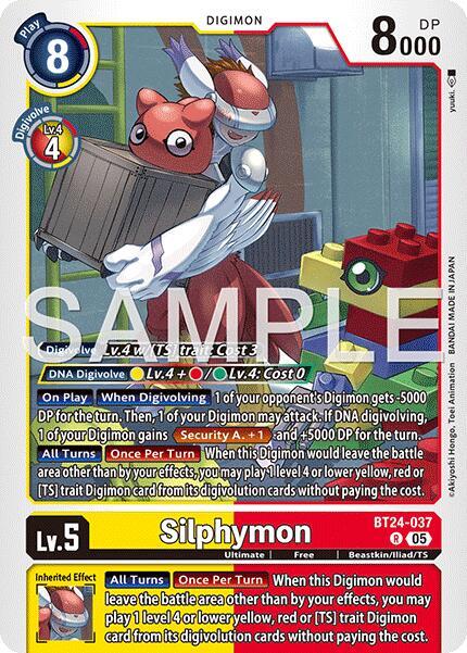 Silphymon BT24-037 R card