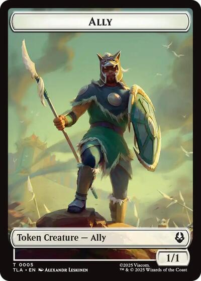 Ally 0005 Soldier 0002 Double Sided Token