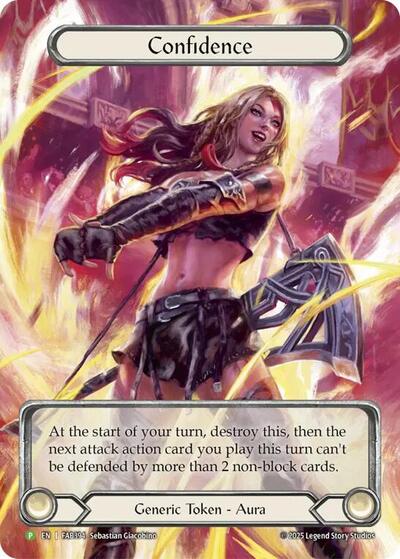 Confidence - FAB394 Flesh and Blood: Promo Cards card price