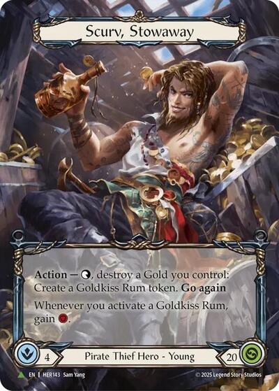 Scurv, Stowaway - HER143 card