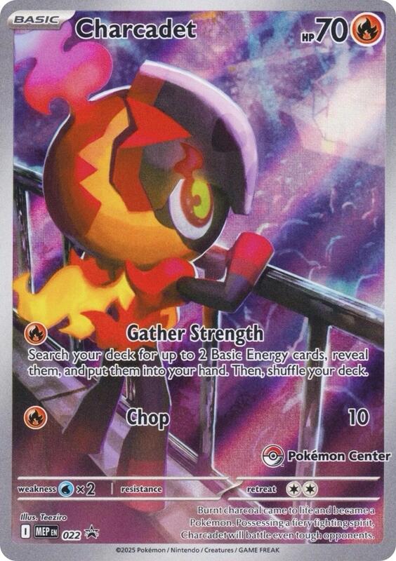 Charcadet - 022 (Pokemon Center Exclusive) 022 from ME: Mega Evolution Promo