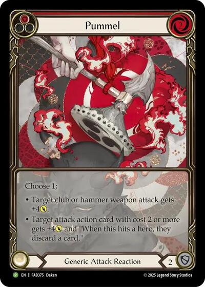 Pummel - FAB375 Flesh and Blood: Promo Cards card price